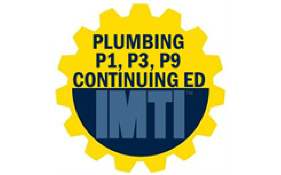 P1, P3, P9, J1, J3 Plumbing CEU (In School)